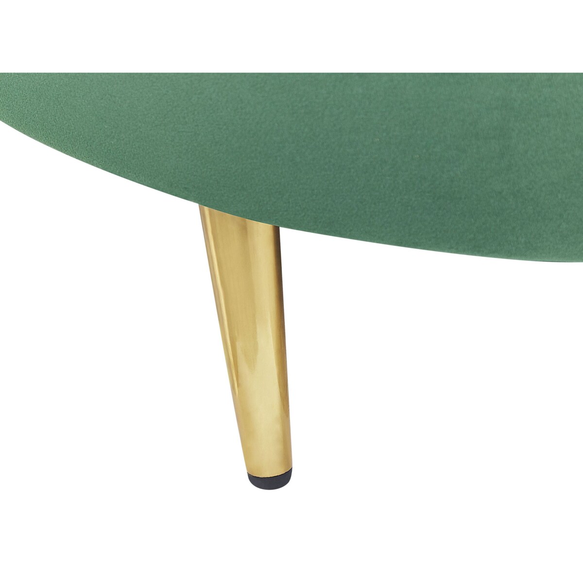 Sofa welurowa zielona SAVAR