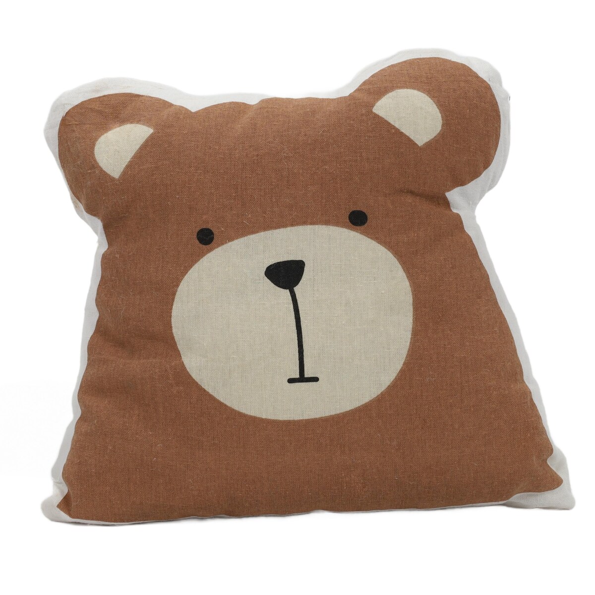 Poduszka dziecięca zwierzę z uszami, bawełna, 35 x 40 cm