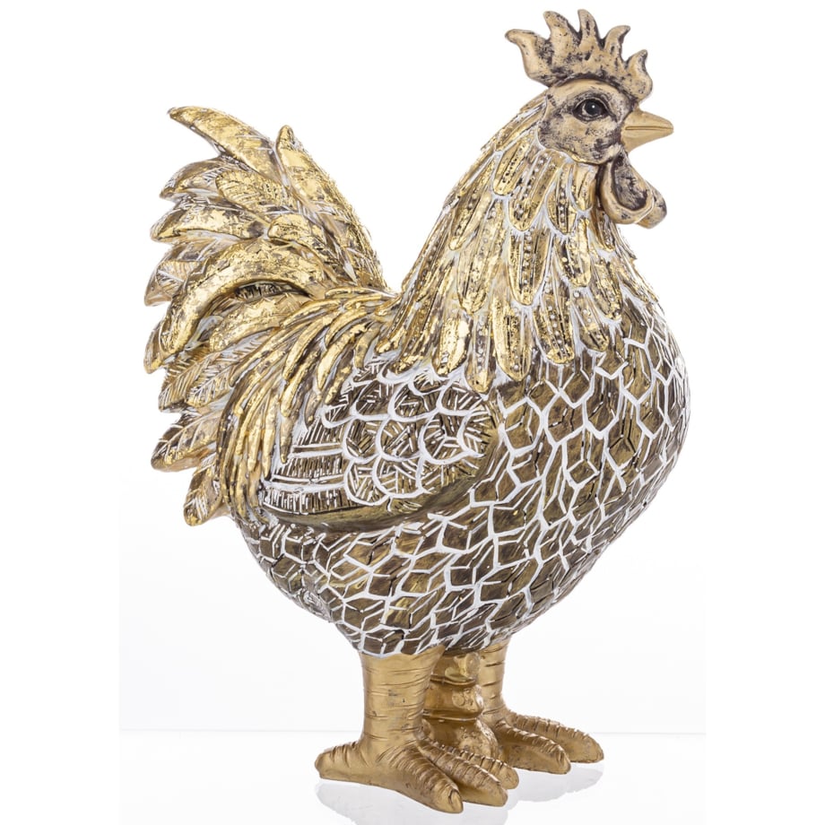 Dekoracja - kogut 26,5x20x11 cm CAZZO dropiaty