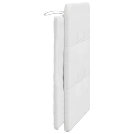 vidaXL Poduszka na wezgłowie, Zadar, biała, 90 cm, sztuczna skóra