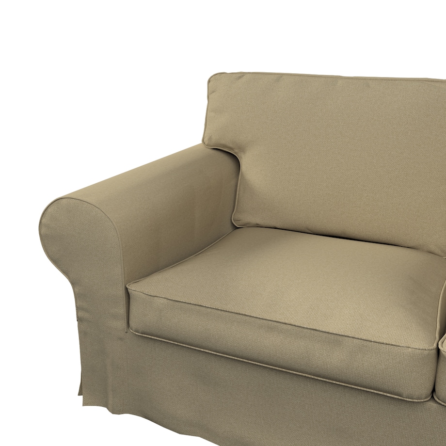 Pokrowiec na sofę Ektorp 2-osobową i leżankę, oliwkowy, 252 x 163 x 88 cm, Living