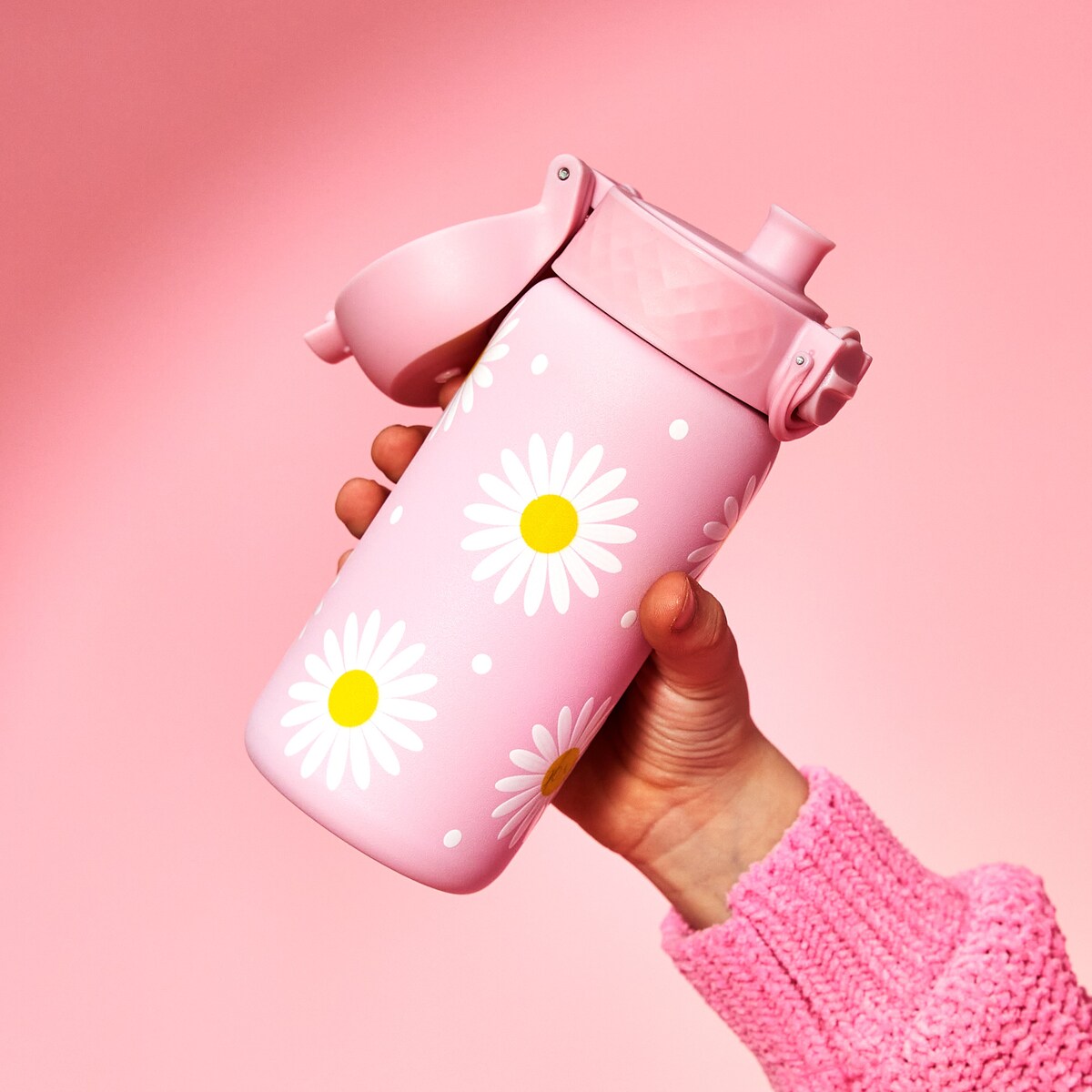 Butelka ION8 Single Wall I8SS400PPDAISY Daisies