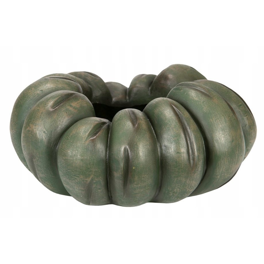 DONICA KSZTAŁCIE DYNI halloween jesień zielona śr. 25cm