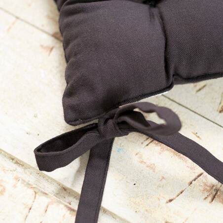 Poduszka na krzesło, pikowana, bawełna, 38 x 38 cm