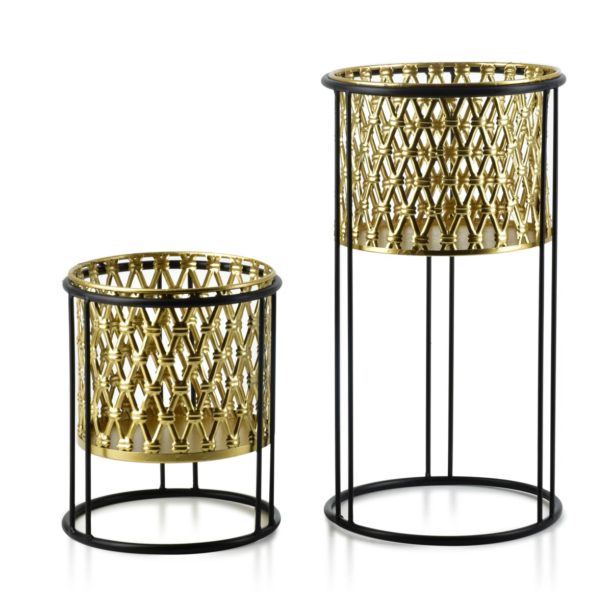 SWEN Komplet 2 doniczek 20xh40cm, 18xh22,5cm