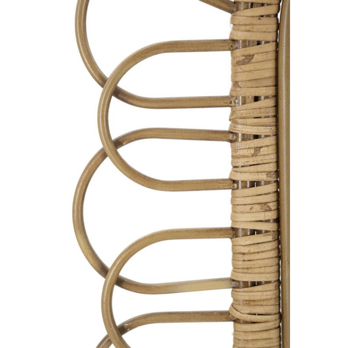 Lustro ścienne z ozdobną ramą, 56,5 x 80 cm