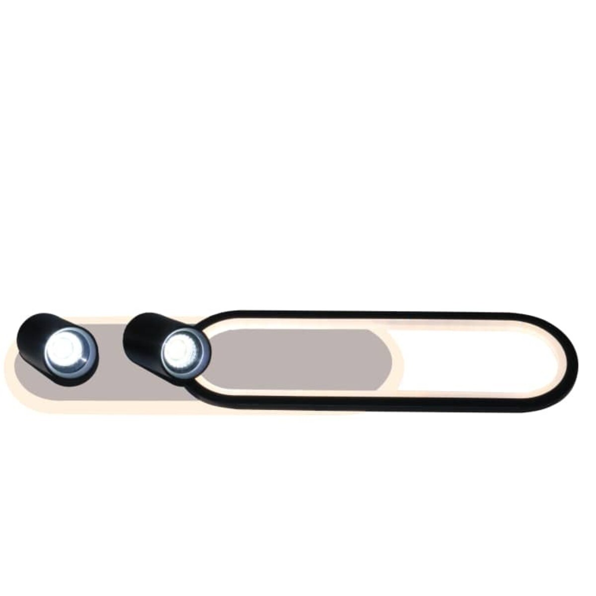 Spot Light Prestige Parma czarny LED CCT 3000K/4000K/6000K (regulowana) 1 szt.