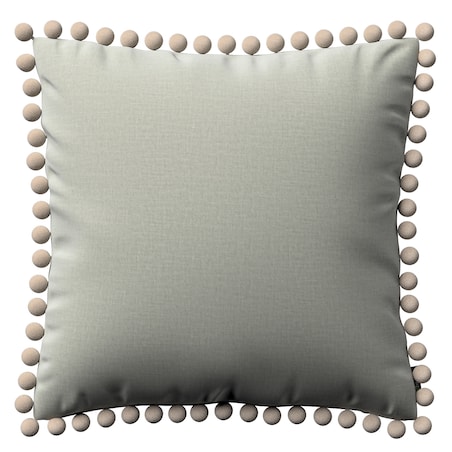 Poszewka Wera na poduszkę 45x45 pastelowo miętowy welwet