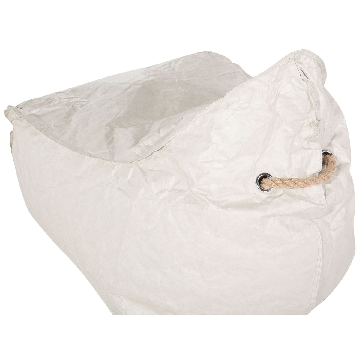 Fotel worek 200 L DROP 63 cm 75 cm Jasnobeżowy