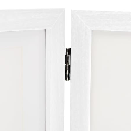 vidaXL Trójdzielna ramka na zdjęcia, biała, 22x15 cm + 2 x (10x15 cm)
