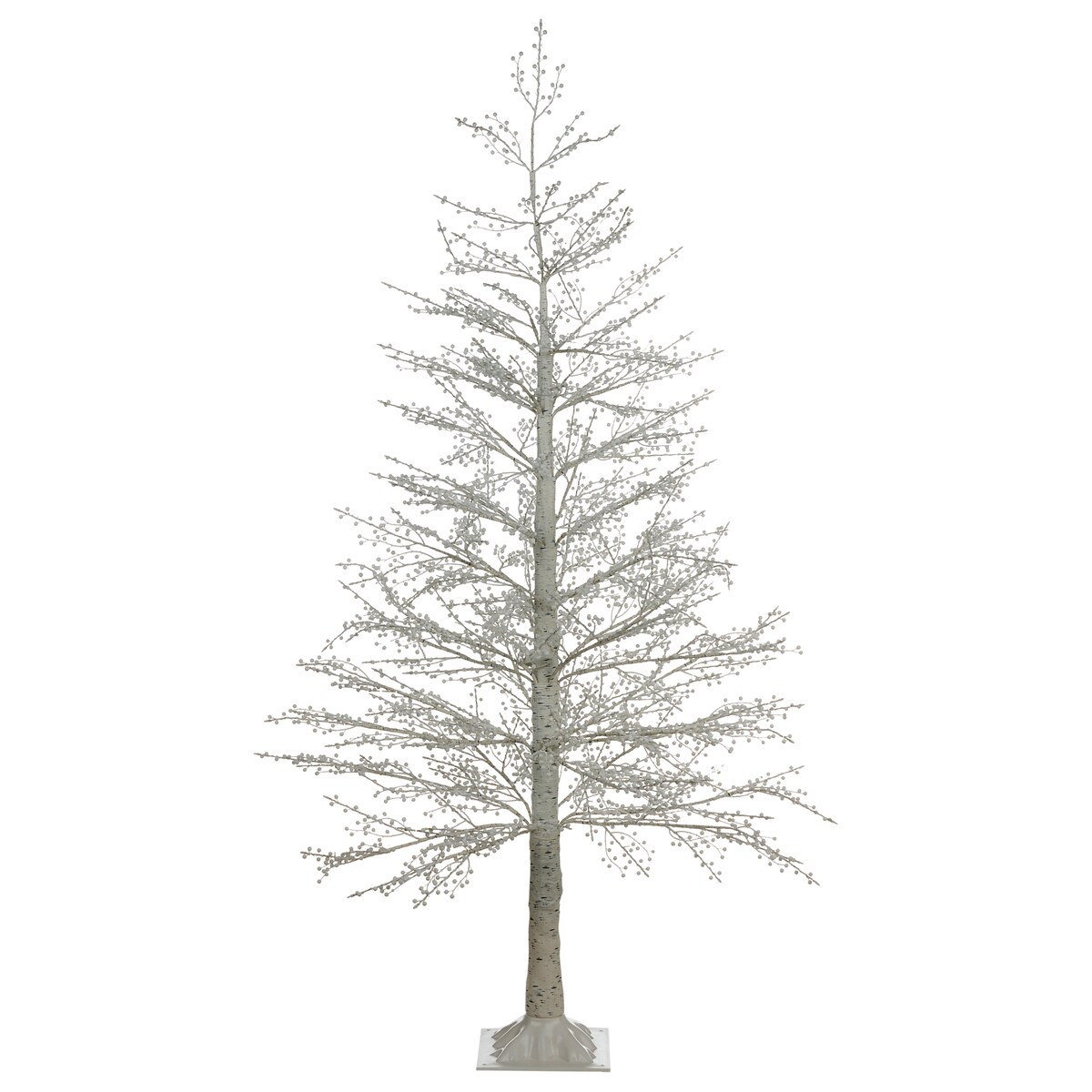 Dekoracja ogrodowa LED SUONTEE Choinka 180 cm Biały