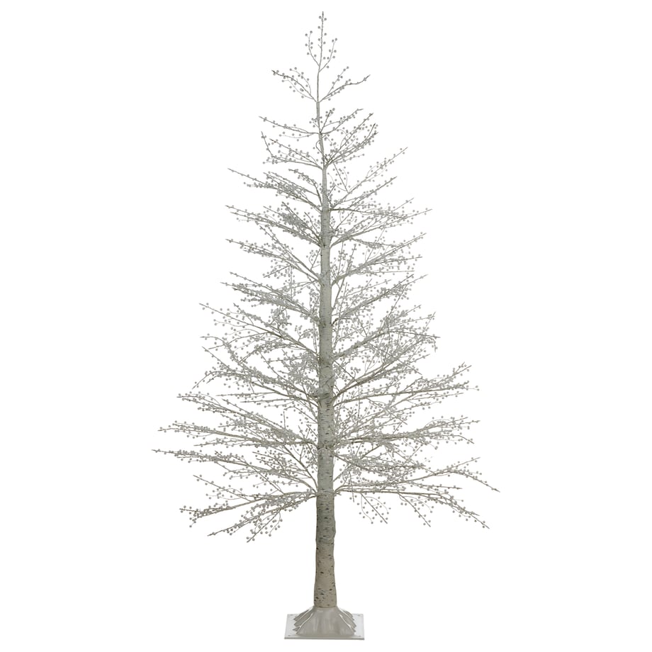 Dekoracja ogrodowa LED SUONTEE Choinka 180 cm Biały
