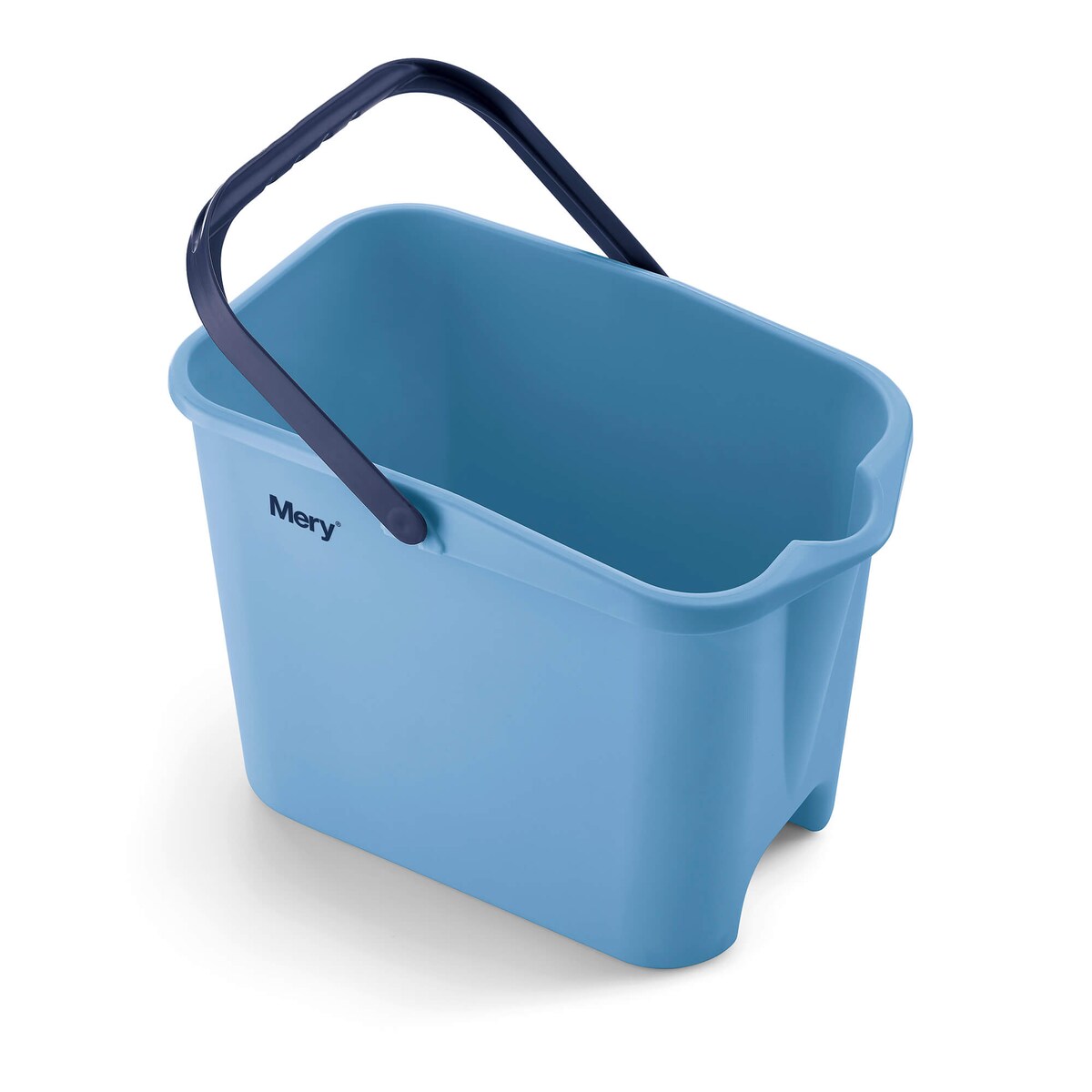 Prostokątne wiadro Mery - 14 ltr, Niebieski