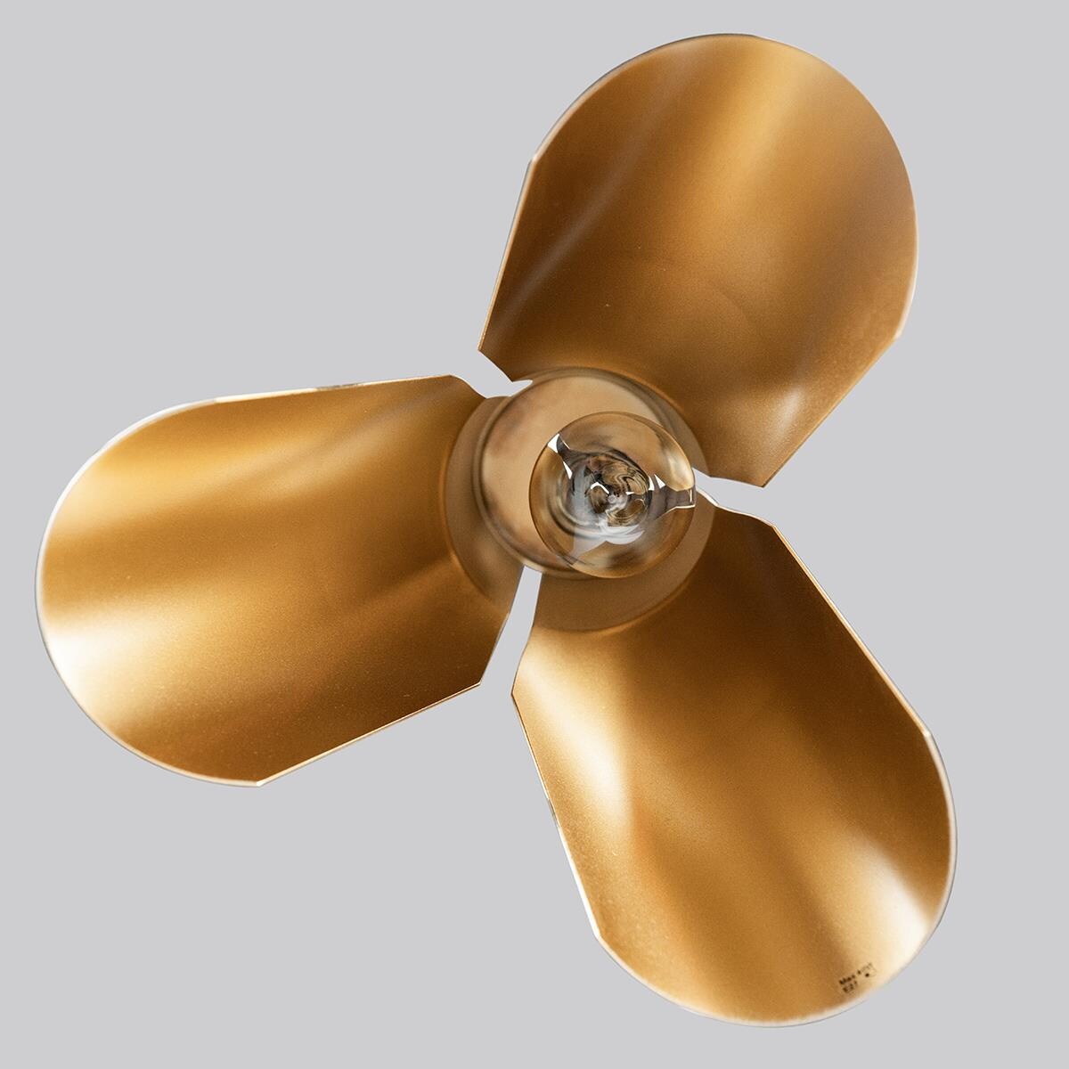 Złota Lampa wisząca Origami Design No.1