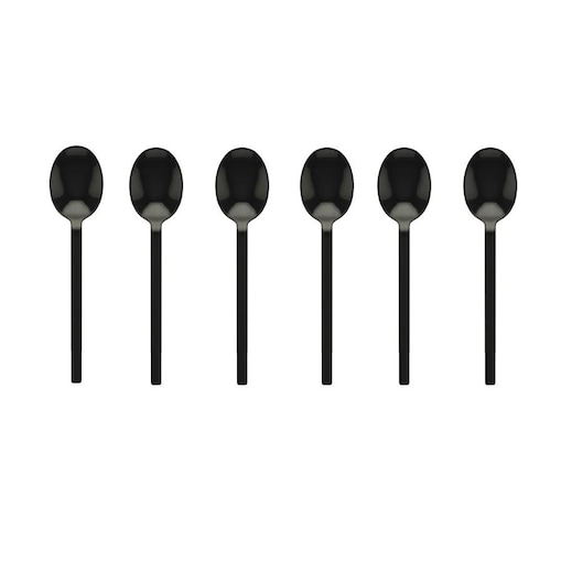 Zestaw 6 łyżeczek do kawy Oro Nero Stile by Pininfarina, Mepra