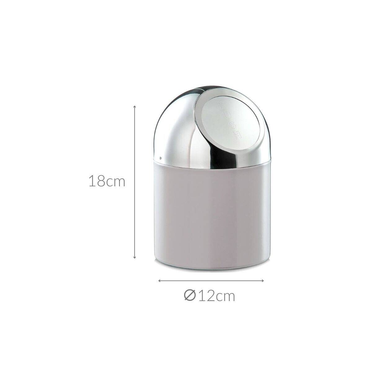 Kosz łazienkowy MINI, pojemnik na śmieci, 2l, ZELLER