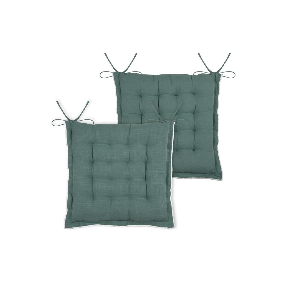 Poduszka na krzesło, z wiązaniem, HELIOS, 38 x 38 cm