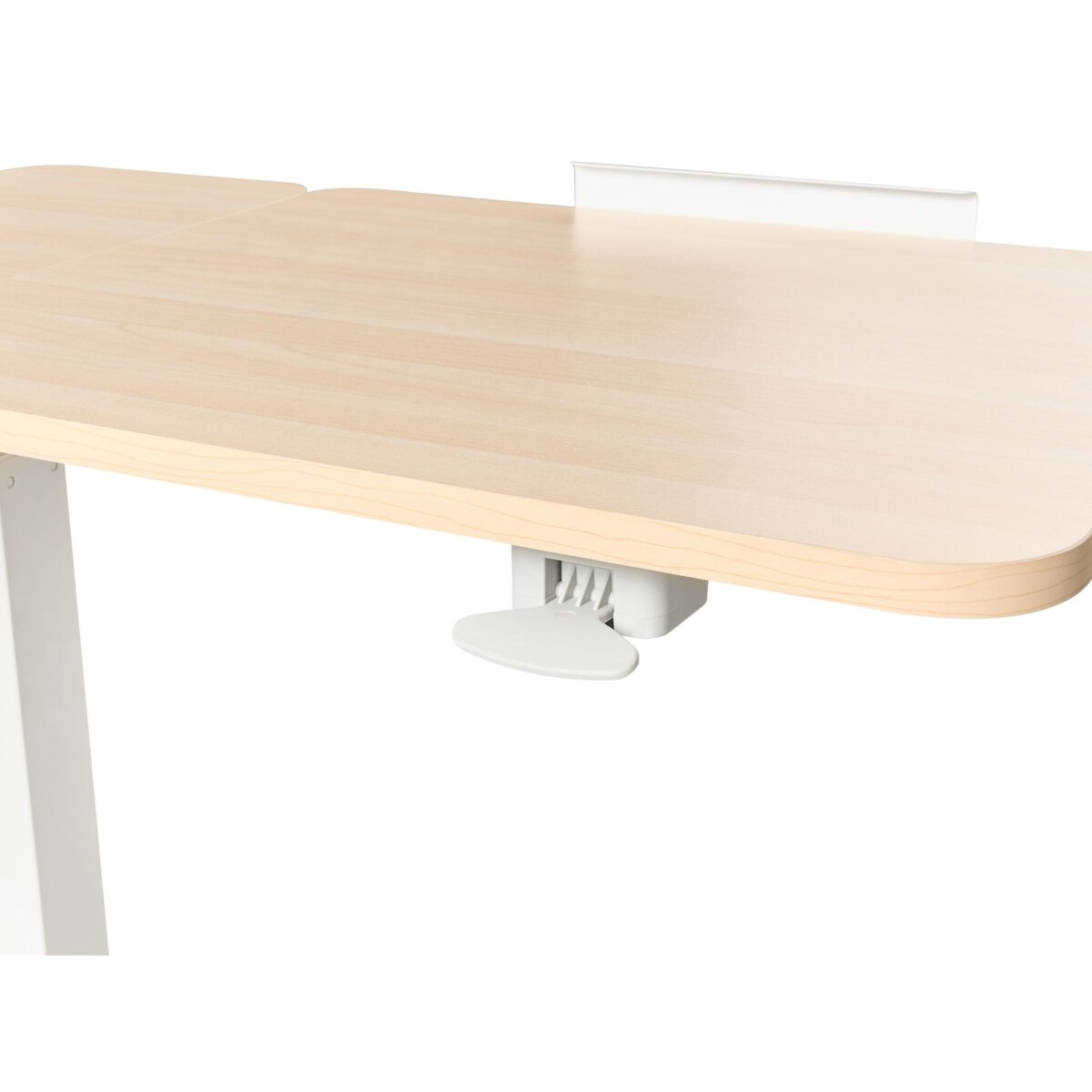 Regulowany stolik pod laptopa SCHOLA Jasny brąz/ biały 70 cm 40 cm