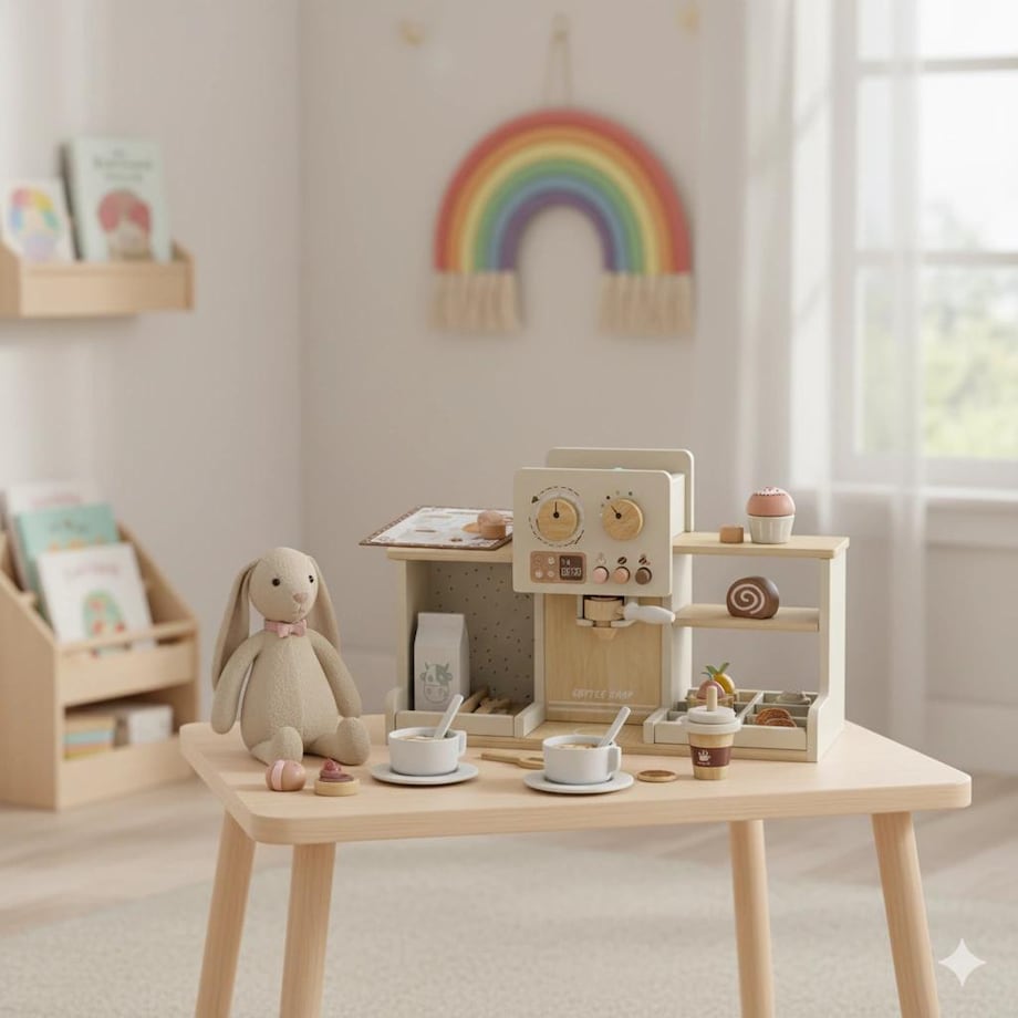 Zestaw do kawy - ekspres z akcesoriami COFLOF Coffee Shop - Mibbi