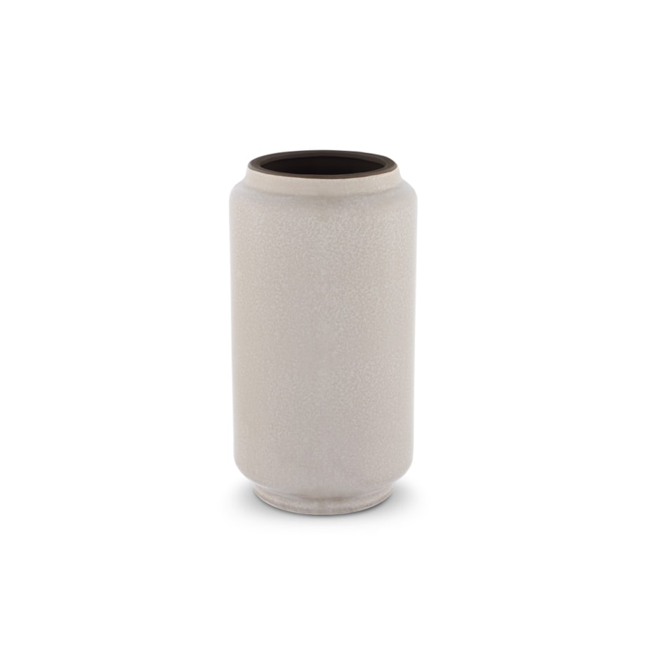 Konsimo SEWA Wazon, szary/kremowy