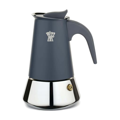 PEZZETTI STEELEXPRESS Emaliowana kawiarka stalowa (4 filiżanki) - Szary