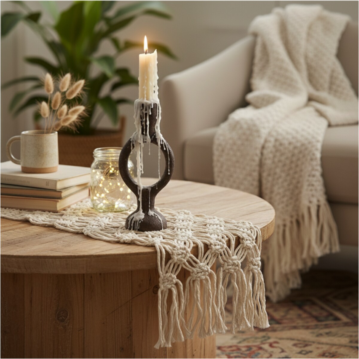 Świecznik Metalowy Na Jedną Świeczkę Uchwyt Na Świecę Stalowy Industrialny