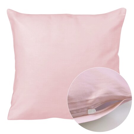Poszewka satynowa 40x40 kolor Róż