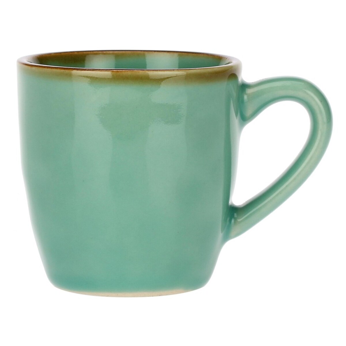 Zestaw 6 filiżanek do espresso Concerto Verde Acqua - Miętowy, 90 ml