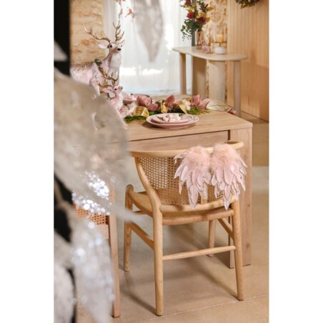 Krzesło drewniane z plecionką wiedeńską ART jasne