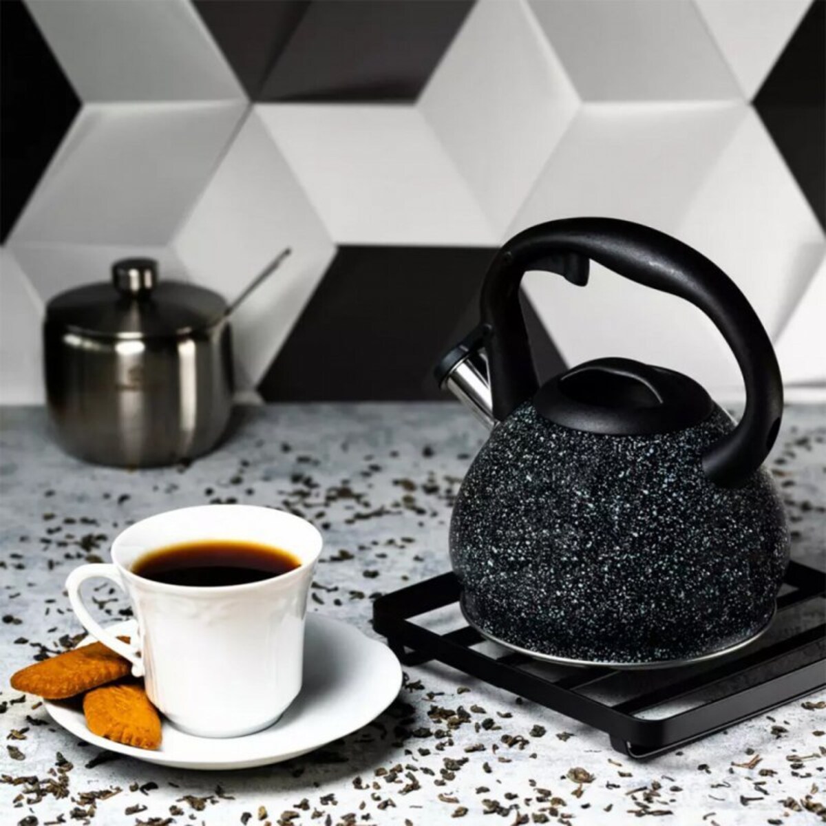 Czajnik Zaparzacz Z Sitkiem Kinghoff 1.2L Kh-1634