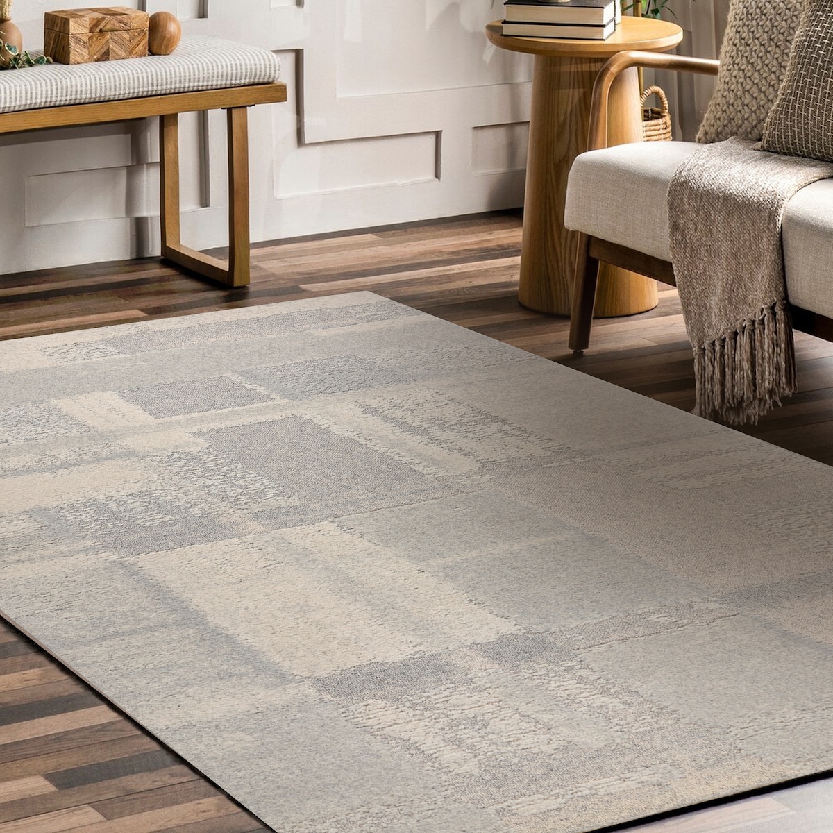 Dywan FLUX 461.43.AE110 wełniany OSTA - 60x120 cm