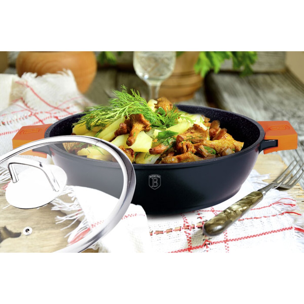 Garnek BERLINGER HAUS Granit Diamond 3L 28cm