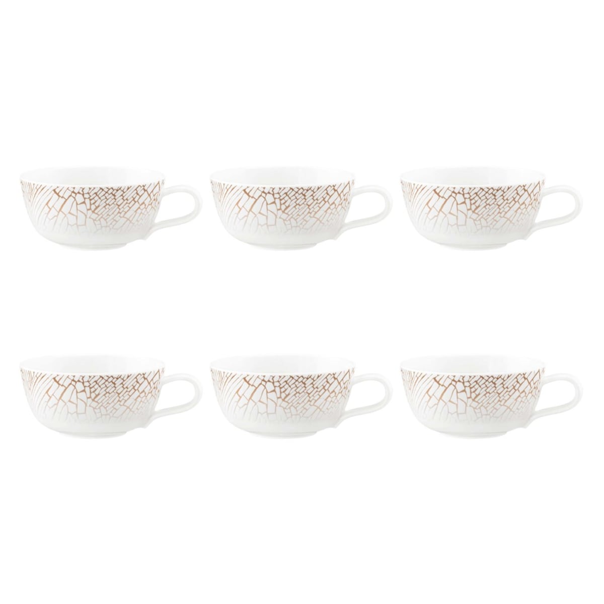 SELTMANN LIBERTY KRAKELEE Zestaw 6 filiżanek do herbaty 280 ml