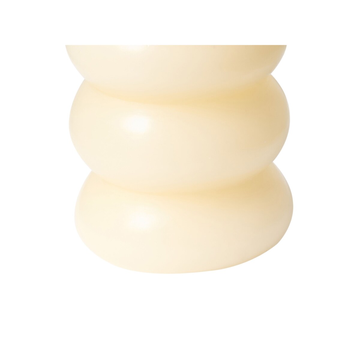 Zestaw 3 świec LED ETERNIS 5/8/11 cm Złamana biel