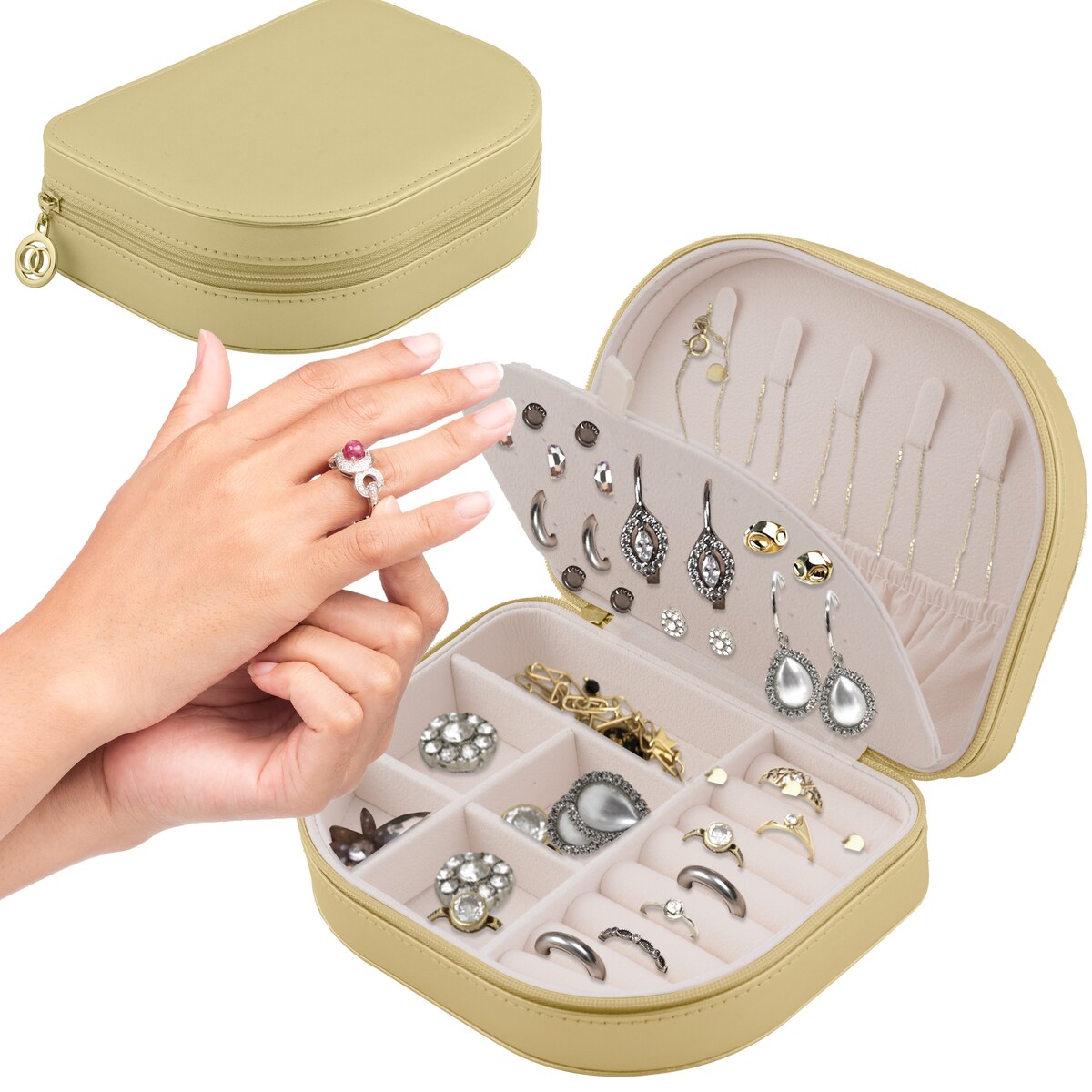 Szkatułka na biżuterię skrzynka pudełko kuferek Massido