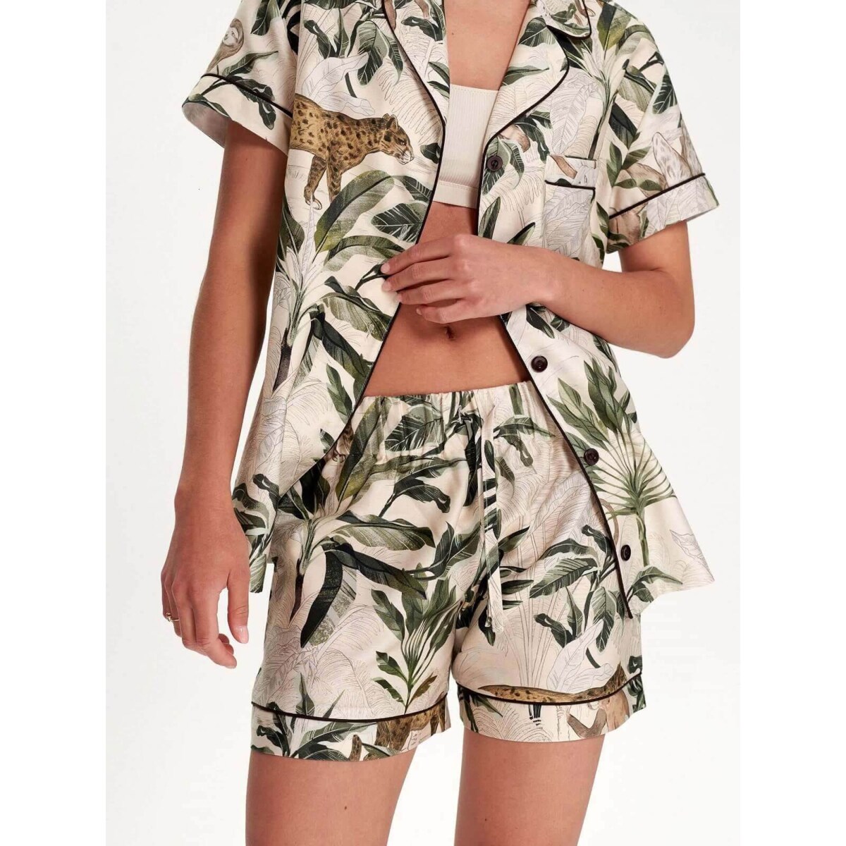 Piżama Dżungla krótka M