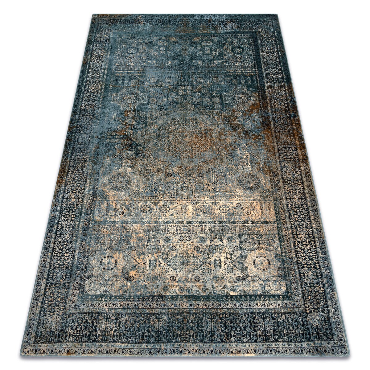 Dywan wełniany OMEGA MAMLUK Rozeta vintage 300x400 cm