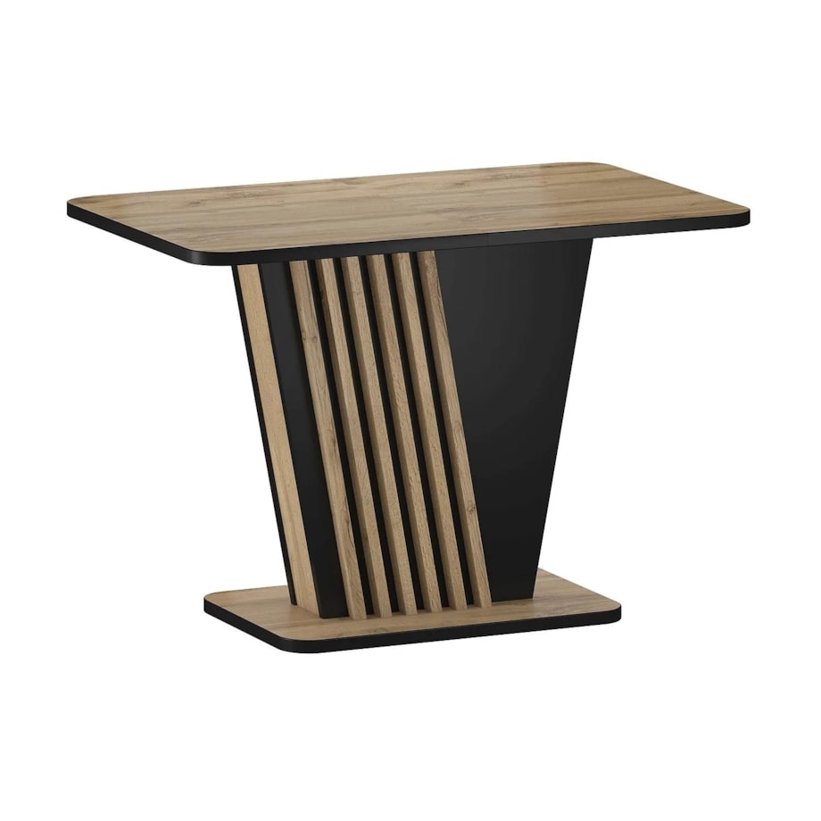 Stół rozkładany NEVIO 125(170)x75 dąb artisan/czarny