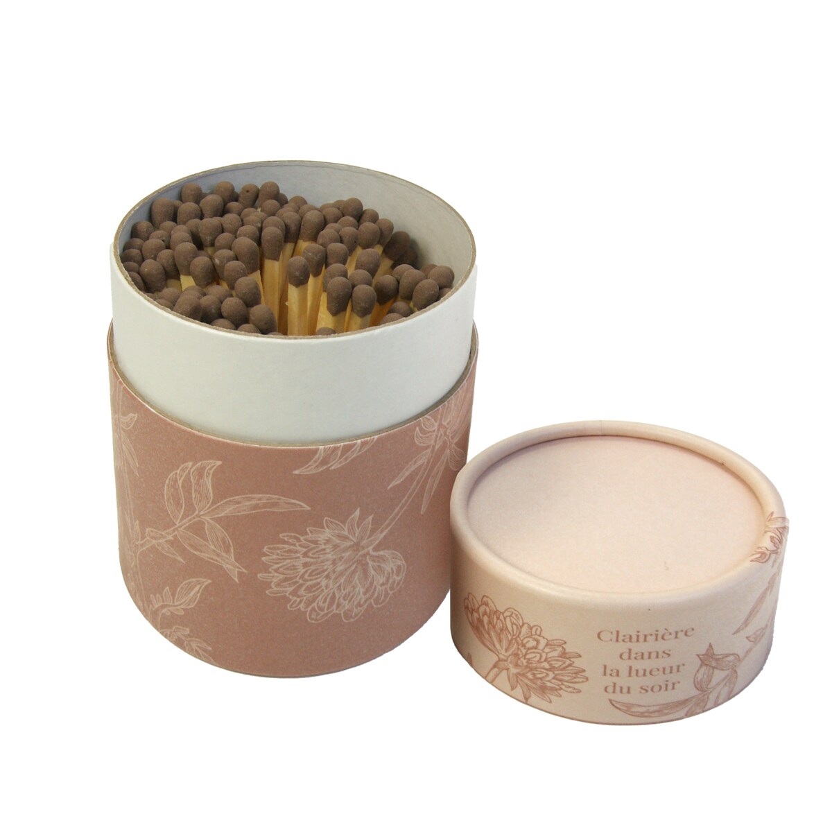 Zapałki w tubie "Clairière"