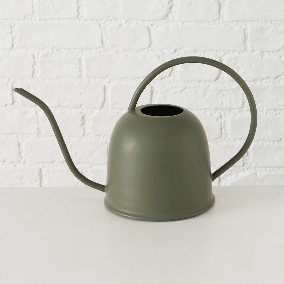 Metalowa konewka Jaryna, emaliowana, 23 cm