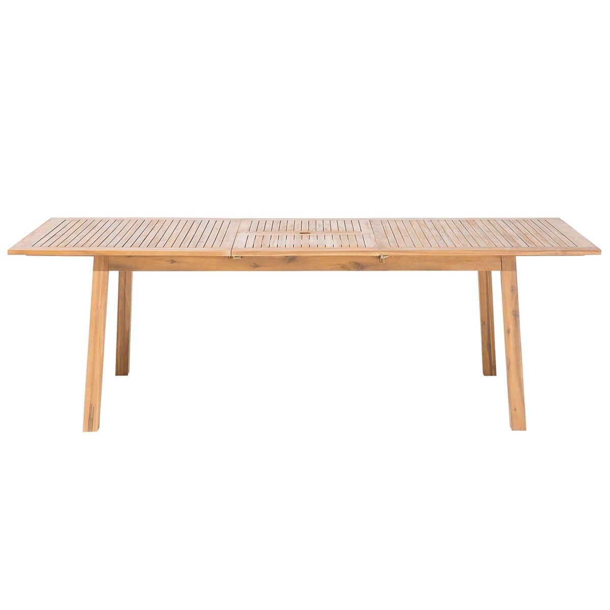 Zestaw ogrodowy drewniany stół i 8 krzeseł szary CESANA