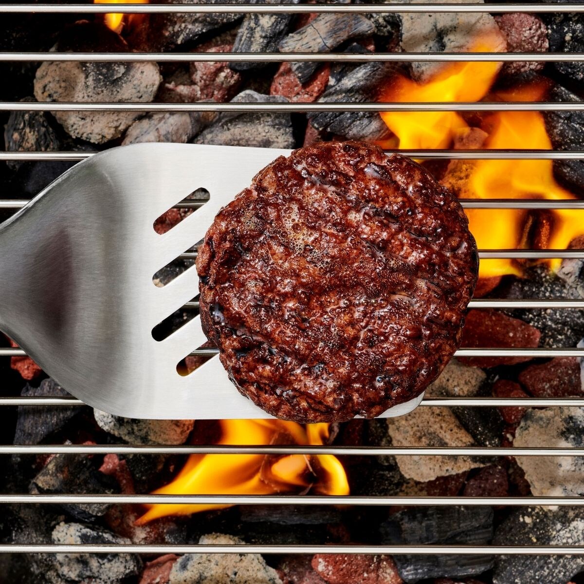 Zestaw: szczypce + stalowa łopatka do grillowania Good Grips, Oxo