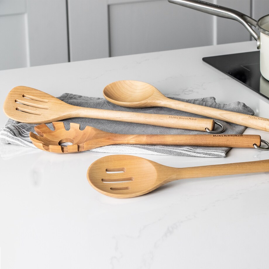 KitchenAid drewniane narzędzia kuchenne 4szt CORELINE Birch