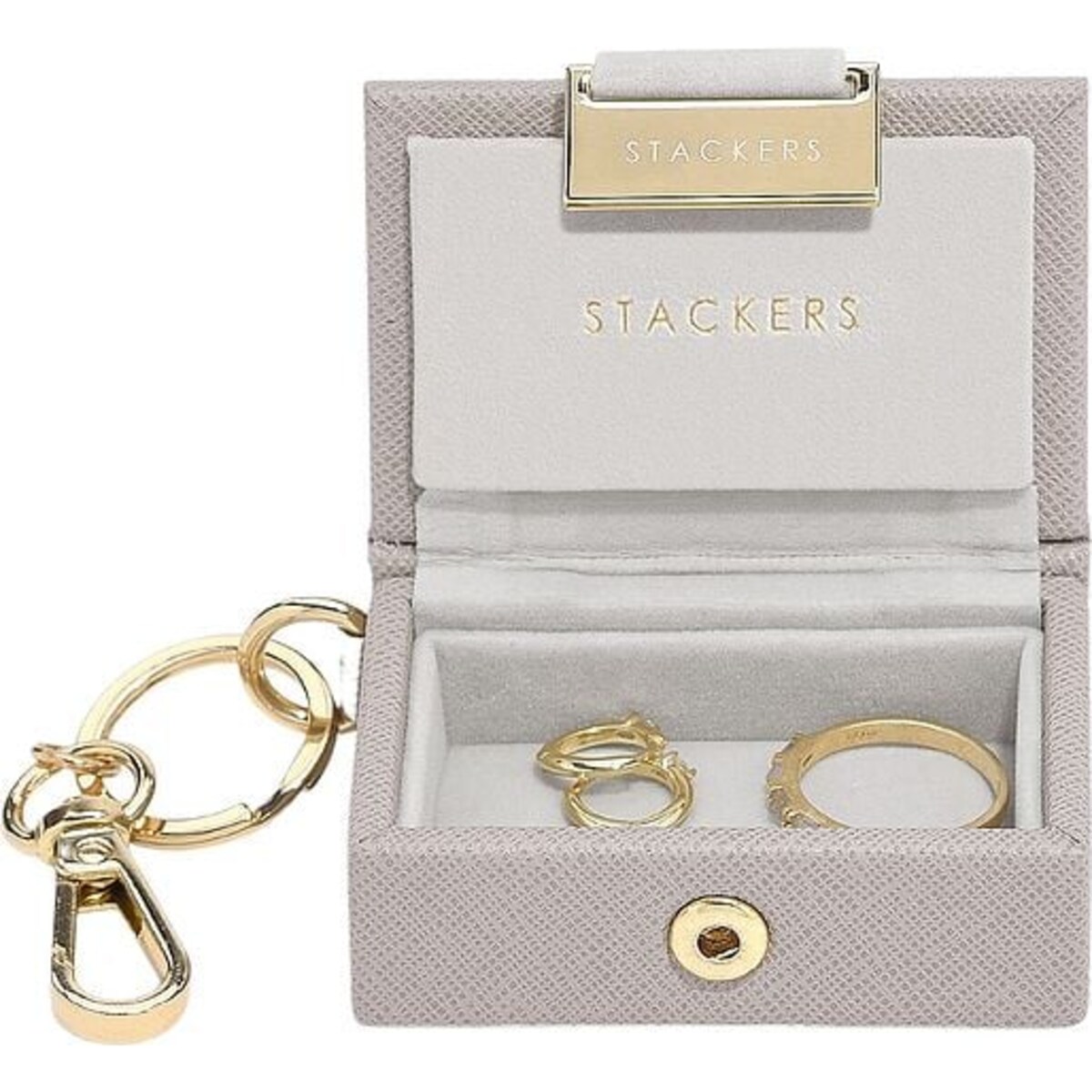 Brelok do kluczy Stackers Nano taupe