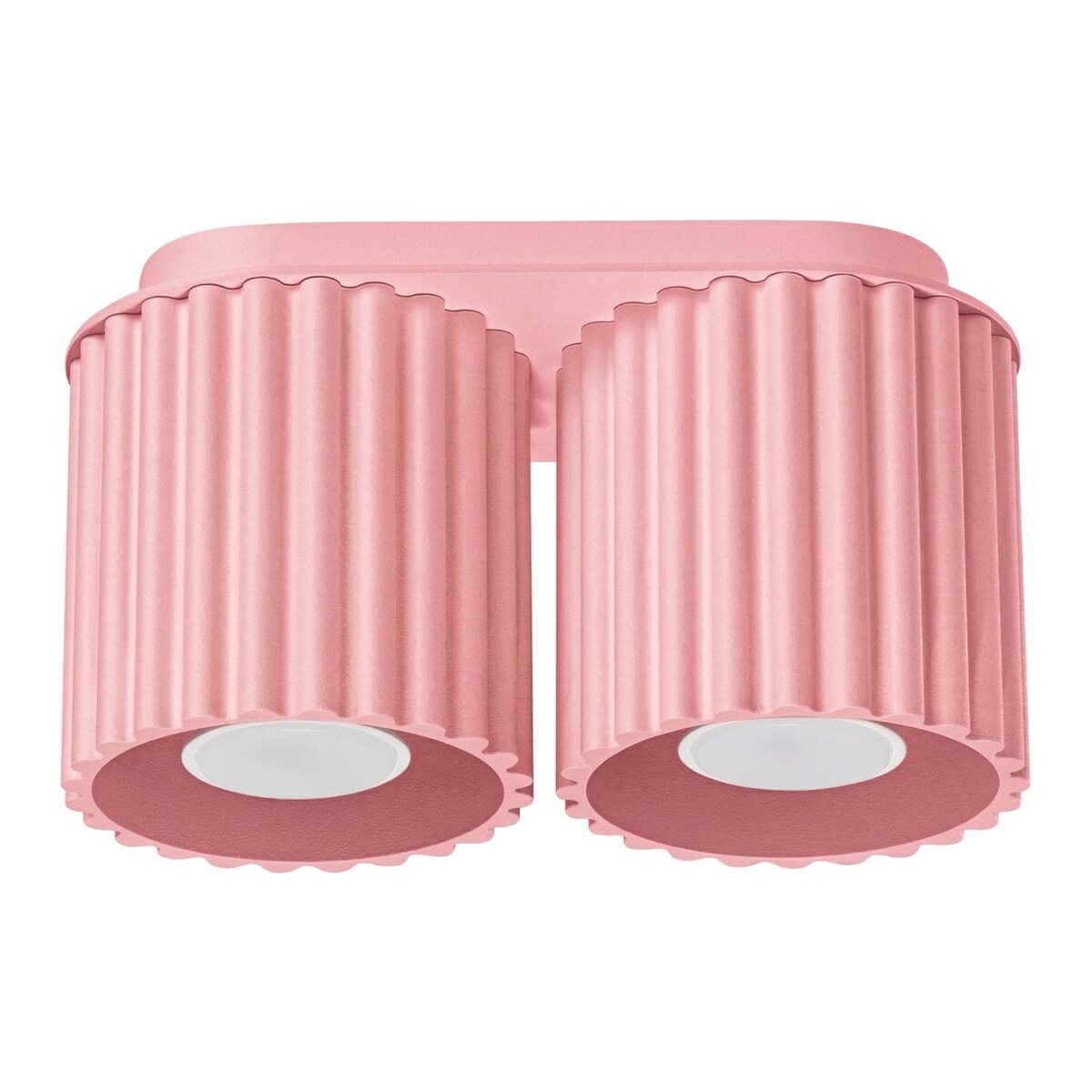 Plafon AURA 2 różowy GU10