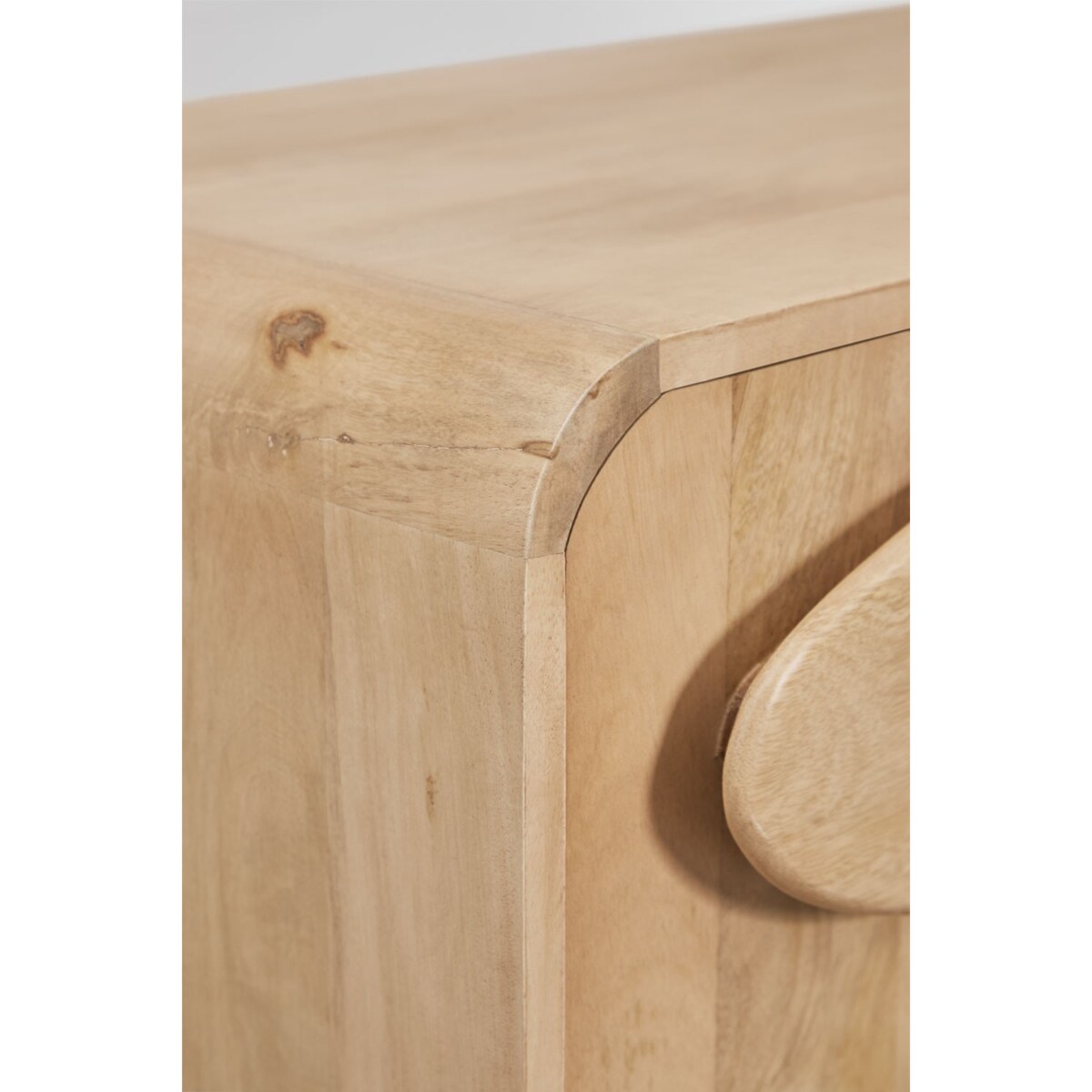 Szafka RTV z drewna mango Joel 180x40 cm