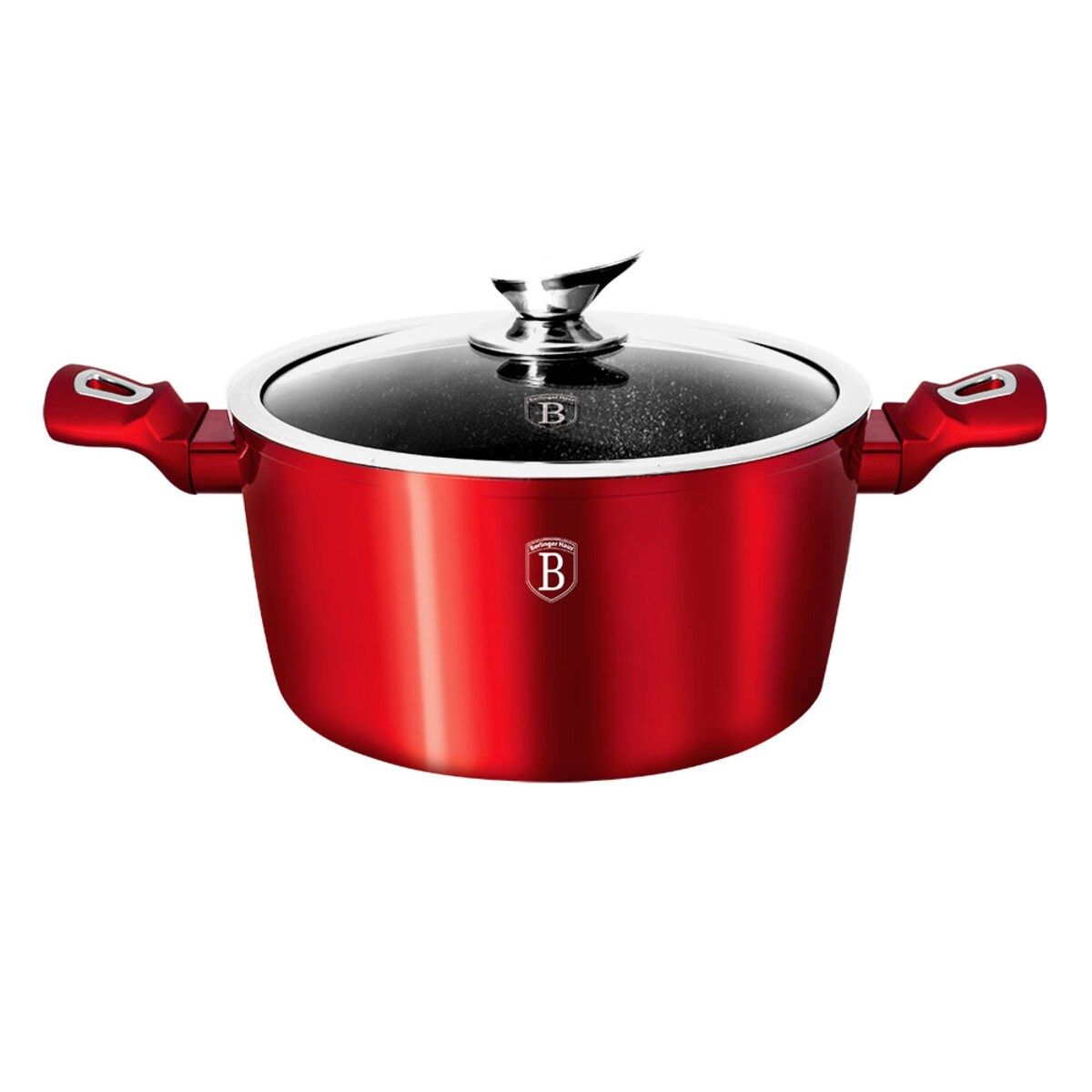 Garnek z pokrywką Berlinger Haus Burgundy 2,5L BH-1256