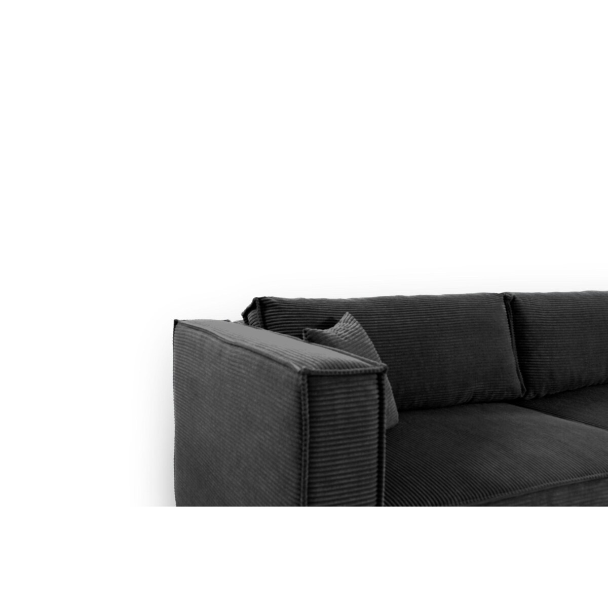 Narożnik KEYMON z funkcją spania sztruks Kolor: POSO 135