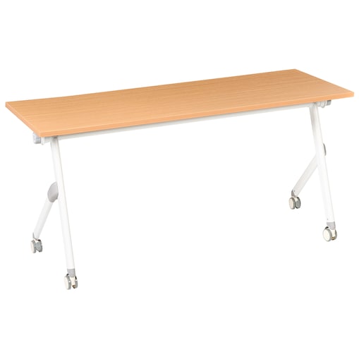 Składane biurko BENDI 160 cm 60 cm Brązowy