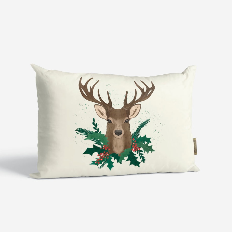 Poduszka świąteczna - Jeleń 40x60 cm